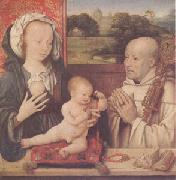 CLEVE, Joos van The Virgin and Child with a Dominican (mk05) oil painting picture wholesale